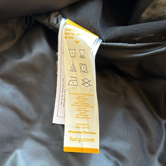 Lucy black running vest, size Medium - Picture 4 of 8